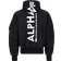 Alpha Industries MA-1 ZH Back Print Jacket - Black/White