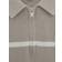 Reiss Kid's Slim Fit Half Zip Long Sleeve Polo Shirt - Soft Grey/White