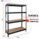 AR Shelving RIVET 59 18 Dark Matte Grey Shelving System 59x71"