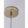 Crème Atelier Soft Serve White/Brass Pendant Lamp ∅ 25cm