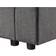 Lilola Home Waylon Collection Gray Sofa 145.5" 6 Seater