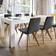 Furniture To Go Lyon Large Extending White High Gloss Dining Table 90x200cm