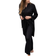 Nostebarn Lounge Jacket In Wool with Silk - Black