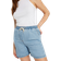 LTS Tie Waist Denim Shorts - Light Blue