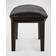 Four Hands Darrow Black Settee Bench