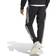 adidas Aeroready Essentials Tapered Cuff Woven 3-Stripes Pants - Black/White