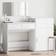 vidaXL Set White Sminkbord 39x80cm 3st