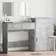 vidaXL 3276521 Concrete Grey Sminkbord 39x80cm 3st