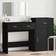 vidaXL 3276519 Black Toiletbord 39x80cm 3stk