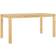 vidaXL Panama Natural Spisebord 80x160cm