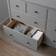IKEA Hemnes Gray Lasered Byrå 160x96cm