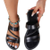 Shein Women's Mules with Braided Detail, Flat Holiday Black