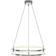 AFX Gemini Painted Nickel Pendant Lamp 24"