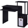 Acme Furniture Lyphre Computer Black Writing Desk 16x37"