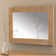 Julian Bowen Marlborough Oak Wall Mirror 70cm