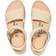 Birkenstock Glenda French Piping Natural Leather/Synthetics - Natural/White