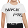 Nike Older Kid's Dri-FIT Cropped T-shirt - White (FN9691-100)