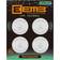 EEMB LIR2032H 3.7V Rechargeable Li-ion Battery 4-pack