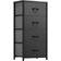 YitaHome Storage Tower Black/Grey Chest of Drawer 45x95cm