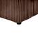 Zipcode Design 3 Seater Chocolate Sofa 190cm 3-Sitzer