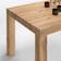 Mobili Fiver First Extendable Rustic Oak Dining Table 31.5x47.2"