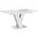 Perspectives Solid Extendable Shiny White Dressing Table 80x120cm