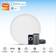 TALOYA Smart White Ceiling Flush Light 12"