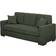 Latitude Run Edmundo Dark Green Sofa 75" 3 Seater