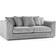 Debenhams Luxor Jumbo Silver Sofa 150cm 2 Seater