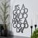 Elements Good Day Black Wall Decor 35x50cm