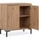 Finori Corsica Artisan Oak Storage Cabinet 81x87cm