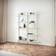 Tenzo Bridge White Wall Shelf 162cm