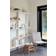 Tenzo Bridge White Wall Shelf 162cm