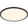 Nordlux Oja Smart Black Ceiling Flush Light ∅ 42.4cm