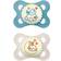 Mam night soother blue 2-6m 2pk