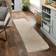 Dunelm Marvel Shaggy Stone Beige 50x180cm