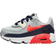 Nike Air Max 90 LTR TD - Light Smoke Grey/Dark Obsidian/Phantom/Bright Crimson