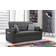 Latitude Run Square Arm Sleeper Gray Sofa 75" 3 Seater