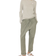 H&M Linen Blend Joggers - Khaki Green