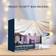 Wedding Ceiling Curtains Metervara Vit (304.8x142.21cm)