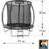 Kettler Jump Trampoline 244cm + Safety Net + Ladder