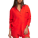River Island Linen Blend Broderie Detail Shirt - Red