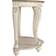 Ashley Semi-Circle White/Brown Console Table 19x48"