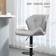 Homcom Luxurious Grey Bar Stool 117cm 2pcs