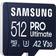 Samsung Pro Ultimate microSDXC UHS-I U3 V30 A2 512GB