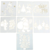 Grandado DIY Hollow Christmas Painting Template Stencil 7pcs