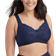 Nike Embroidery Nouveau Bra - Dark Blue