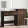 vidaXL 3276524 Brown Oak Dressing Table 39x80cm 3pcs