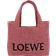 Loewe X Paula's Ibiza Font Logo Mini Tote Bag - Sunset Pink