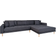 House Nordic Lido Dark Grey Sofa 290cm 4-seter